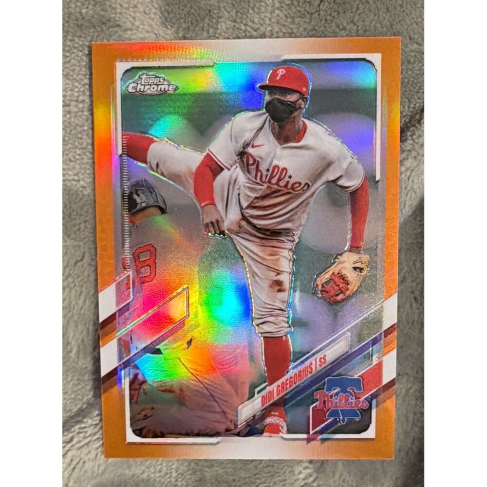 2021 Topps Chrome Sapphire Edition - Didi Gregorius #561 Orange /25